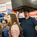 James Fuelling carries an item on his head in the check out line on Thursday. Daniel Brenner I AnnArbor.com